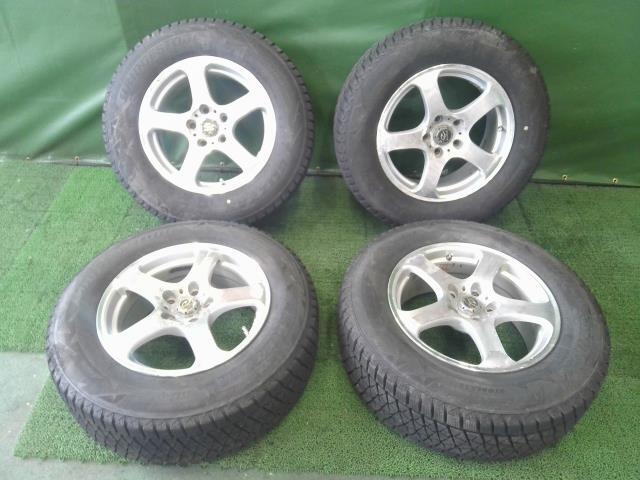 スタッドレス BLIZAK ブリヂストン DM-V2 215/70R16 16×7J 8ミリ 5穴 114.3 +48 タイヤホイール拍卖