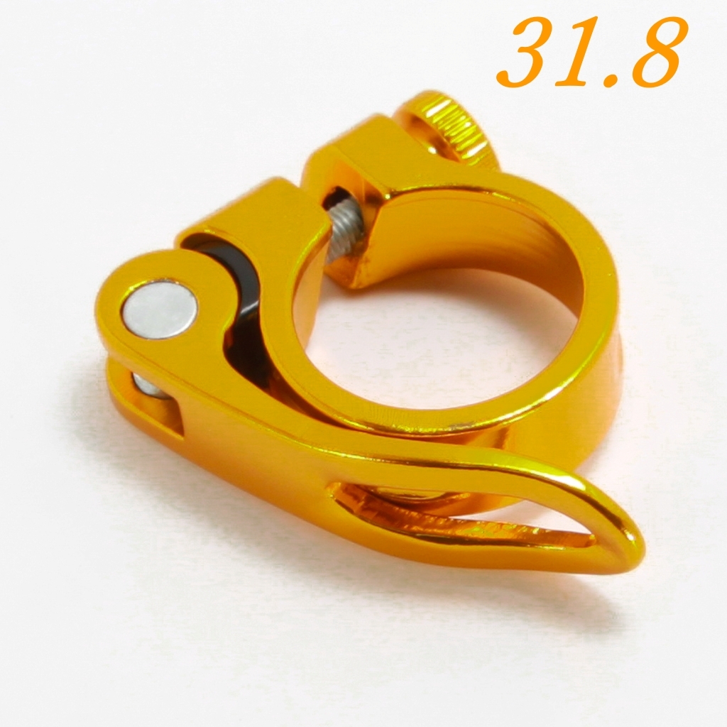 クイックリリース・シートクランプ 31.8mm ゴールド 新品 未使用品拍卖