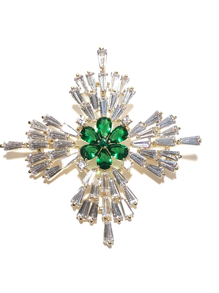 Cubic-Zirconia Brooch 812拍卖