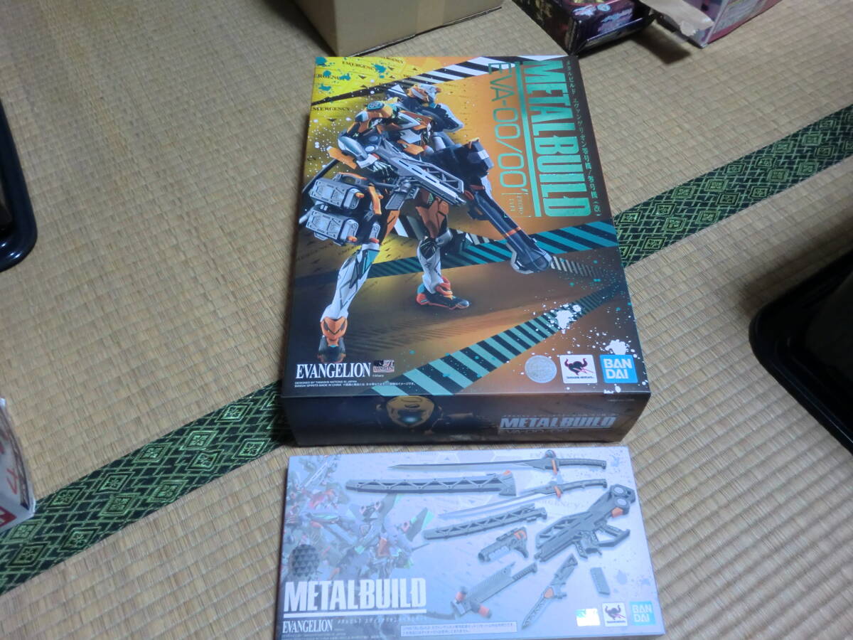 バンダイ製、METAL BUILD エヴァンゲリオン零号機、専用武装セット。 新品未開品。拍卖