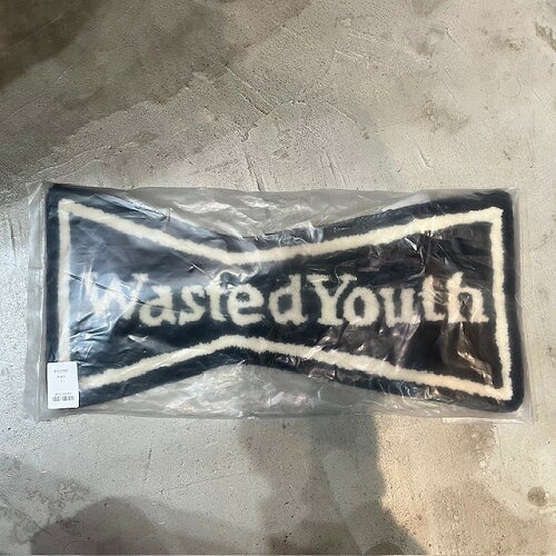 WASTED YOUTH 23ss RIBBON RUG WY25GD007 ウエステッドユース リボン ラグ拍卖