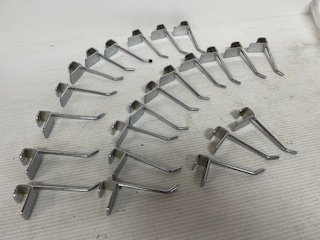 角バー 6㎝フックサイズ 23本 リユース★№345拍卖