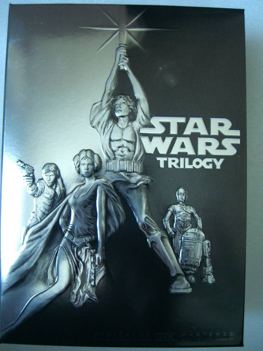 スターウォーズ STAR WARS TRILOGY 4枚組DVDセット Ⅳ新たなる希望 Ⅴ帝国の逆襲 Ⅵジェダイの帰還 USED拍卖