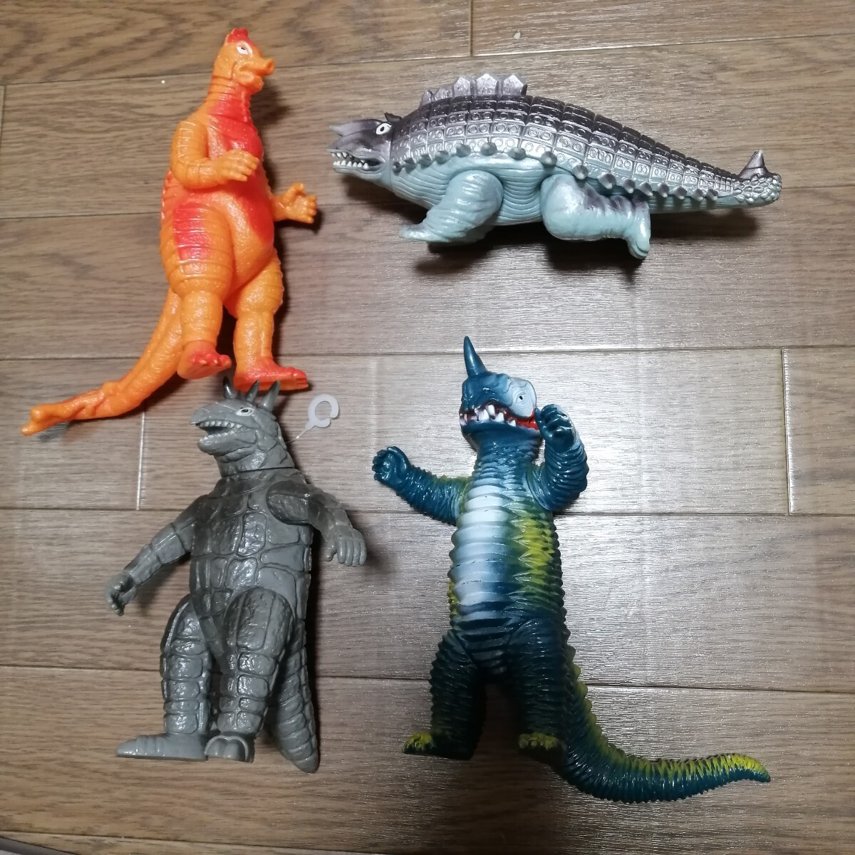 ウルトラ怪獣 アボラス バニラ スカイドン ドラコ プラタグ 初期版 ソフビ フィギュア拍卖