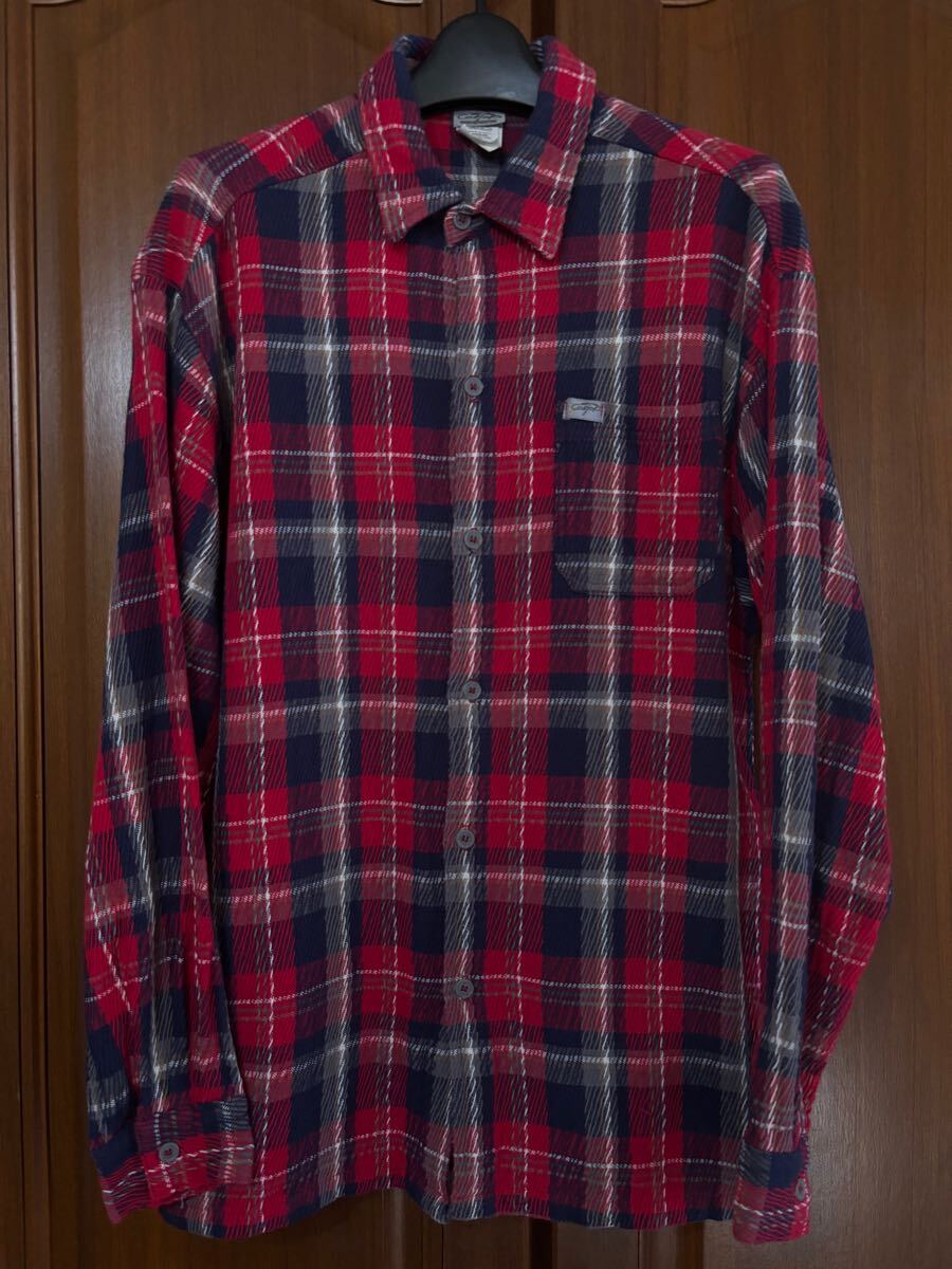 CALTOP キャルトップ チェックシャツ サイズM(L相当) アメリカ製拍卖