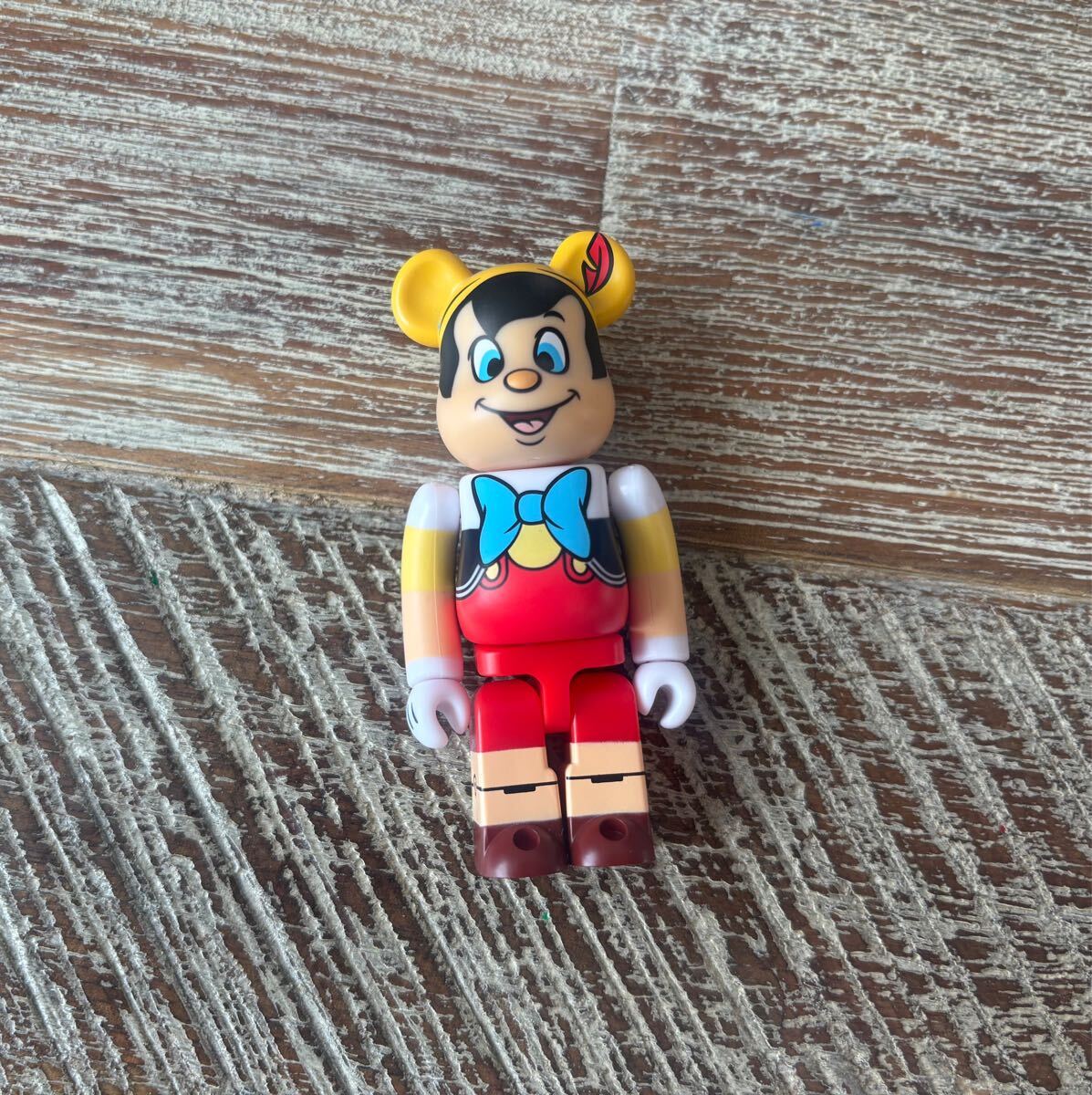 ベアブリック /BE@RBRICK ピノキオ 100%(メディコムトイ・フィギュア・PINOCCHIO・ディズニー/Disney)拍卖