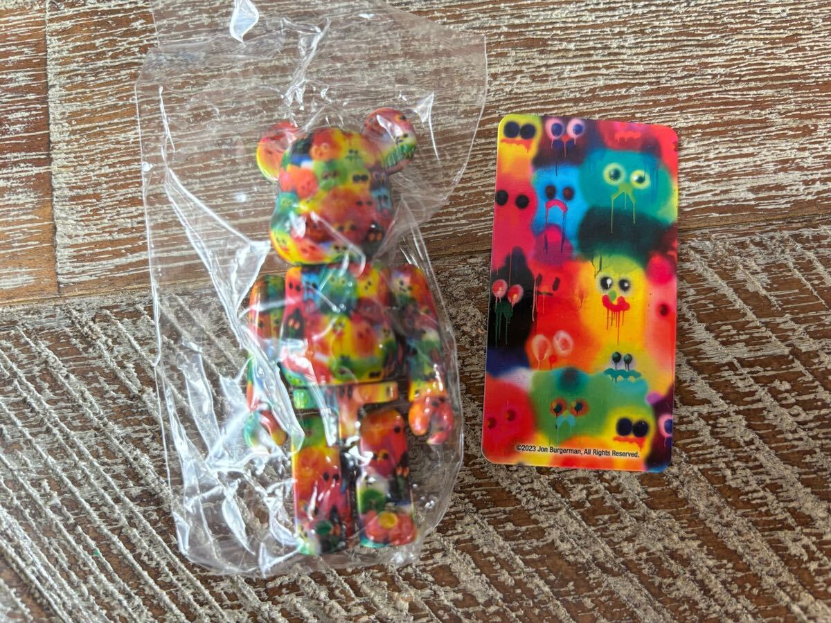 ベアブリック /BE@RBRICK シリーズ46 パターン Jon Burgerman(メディコムトイ・フィギュア)拍卖