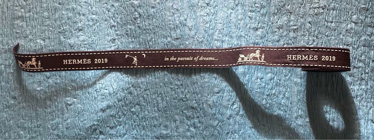 エルメス HERMES リボン 2019 ギフトリボン 101cm拍卖