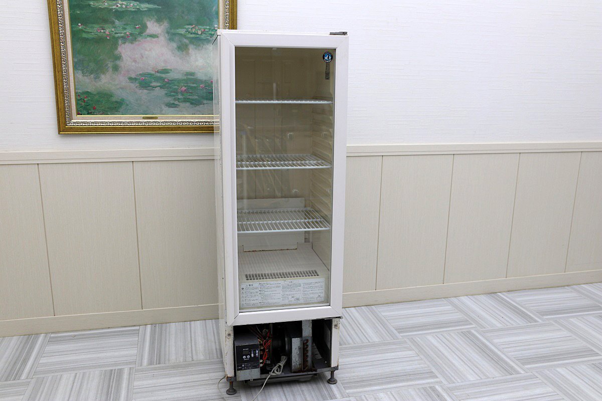 激安!ホシザキ星崎 小型冷蔵ショーケース ガラススライド扉 ビール お酒 冷蔵庫 USB-50BTL1 厨房店舗業務用拍卖