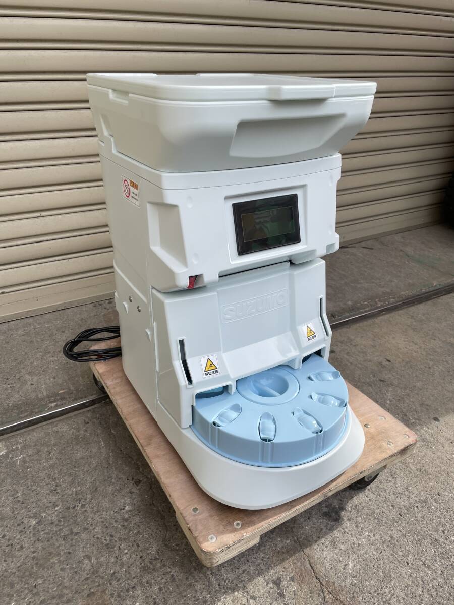 法人のみ配達可(送料無料)◎SUZUMO 鈴茂器工 SSN-JLA 小型シャリ玉ロボット◎100V/W330×D460×H590mm/2021年◎AA487-1◆拍卖