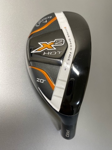 X2HOT PRO 20度 ユーティリティUT ヘッドのみ キャロウェイ拍卖