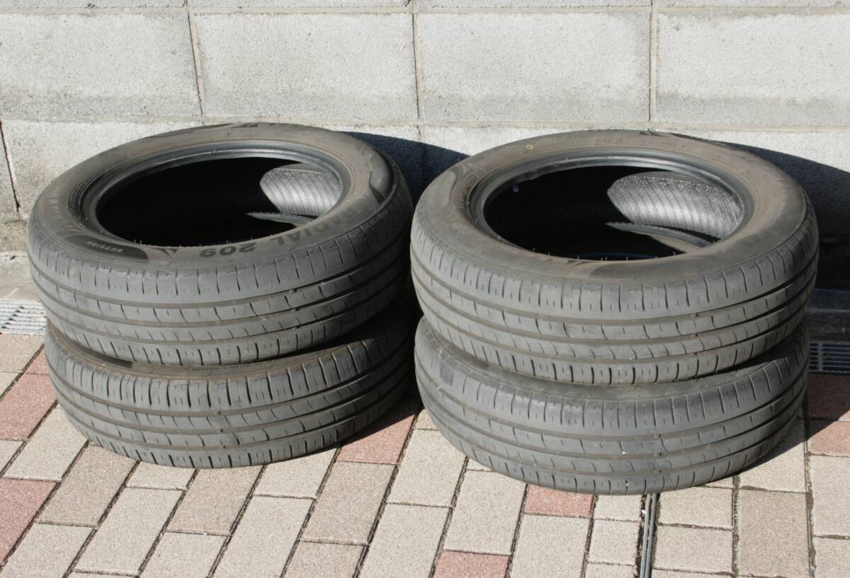 175/65R15 MINERVA RADIAL209 ミネルバラジアル209 2021年製中古4本 日曜手渡しor佐川発送拍卖