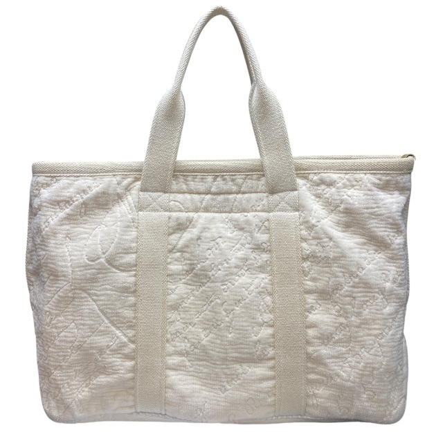 Berluti ベルルッティ オーバーサイズトートスポンジスクリット ハンドバッグ トートバッグ 手持ち鞄 肩掛け ジャガード ホワイト拍卖