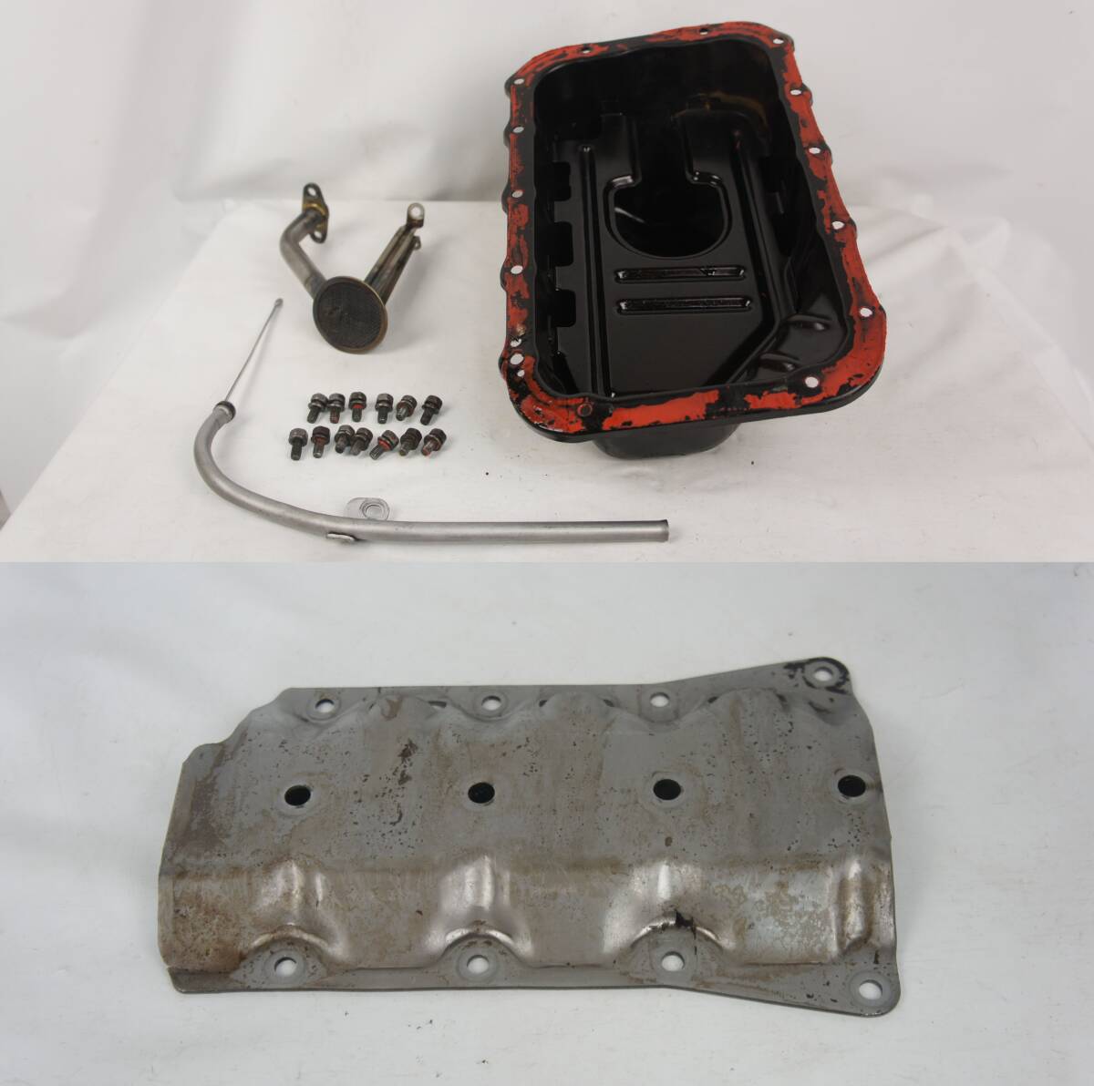 オイルパン バッフルプレート ストレーナー KK3 RX-R C型 後期 EN07X DOHC ヴィヴィオ KK4 参考 1109KA210 11109KA211 11085KA011@9558s拍卖