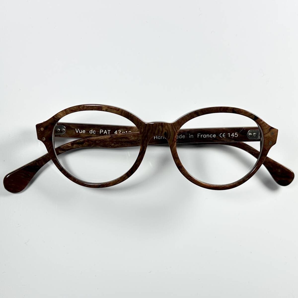 Vue dc. 新品未開封】 フレームフランス製 Frame France PAT 4300 レディース メガネ 純正ケース付き ヴュードゥシー拍卖