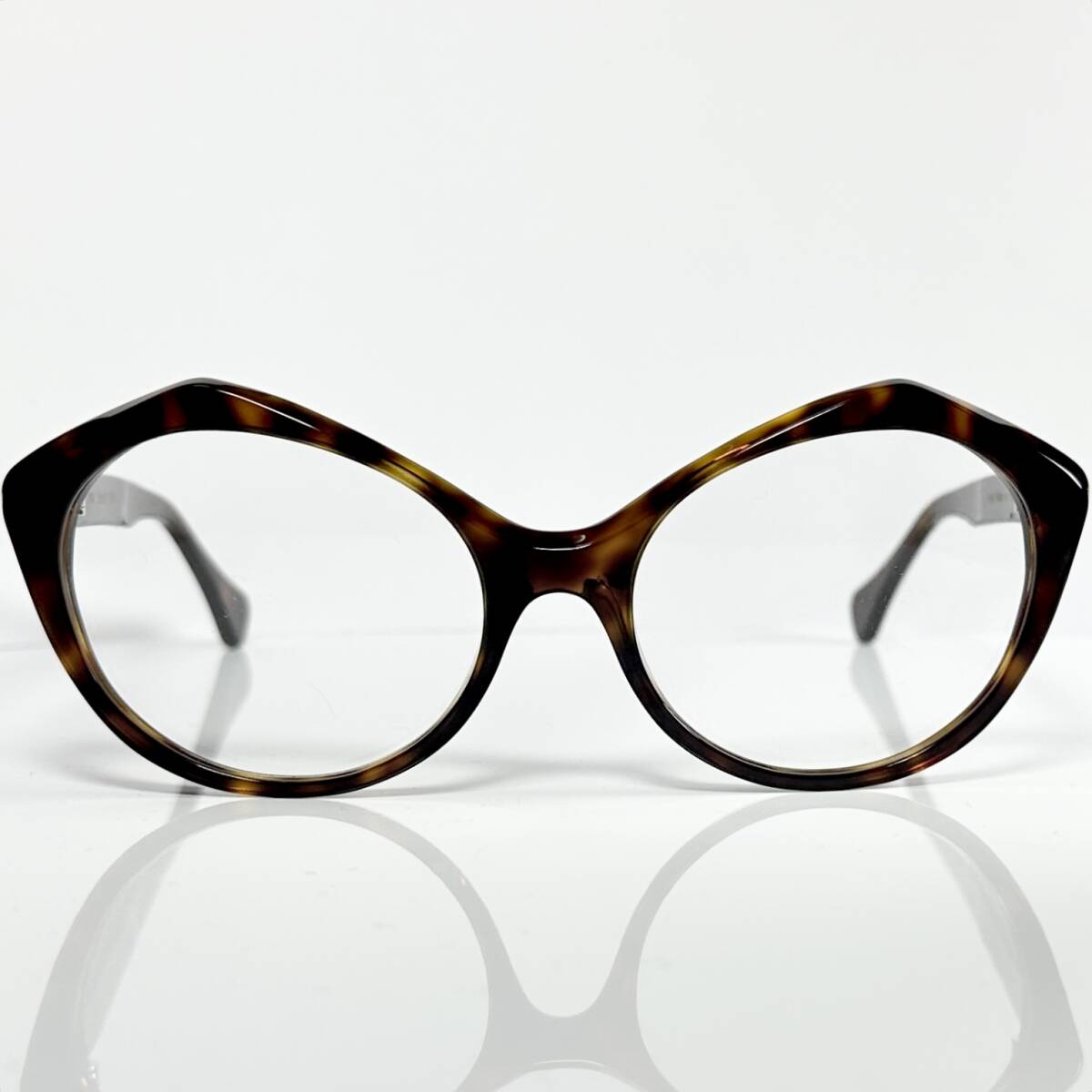 Vue dc. 新品未開封】 フレームフランス製 Frame France YAM 519 レディース メガネ 純正ケース付き ヴュードゥシー拍卖