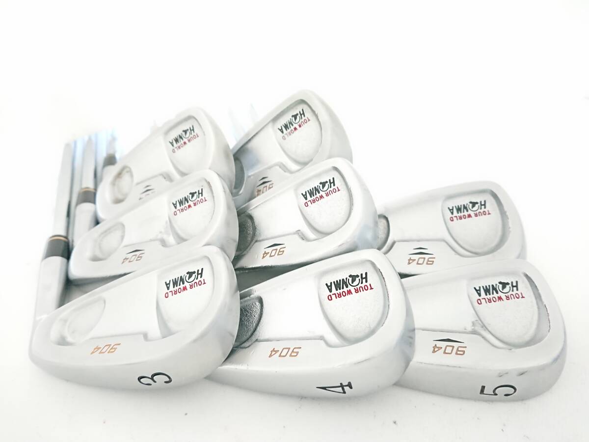 本間ゴルフ ◆◆ 最上級 軟鉄鍛造 TOUR WORLD 904 FORGED 激レア!!!◆◆豪華8本組!!!拍卖