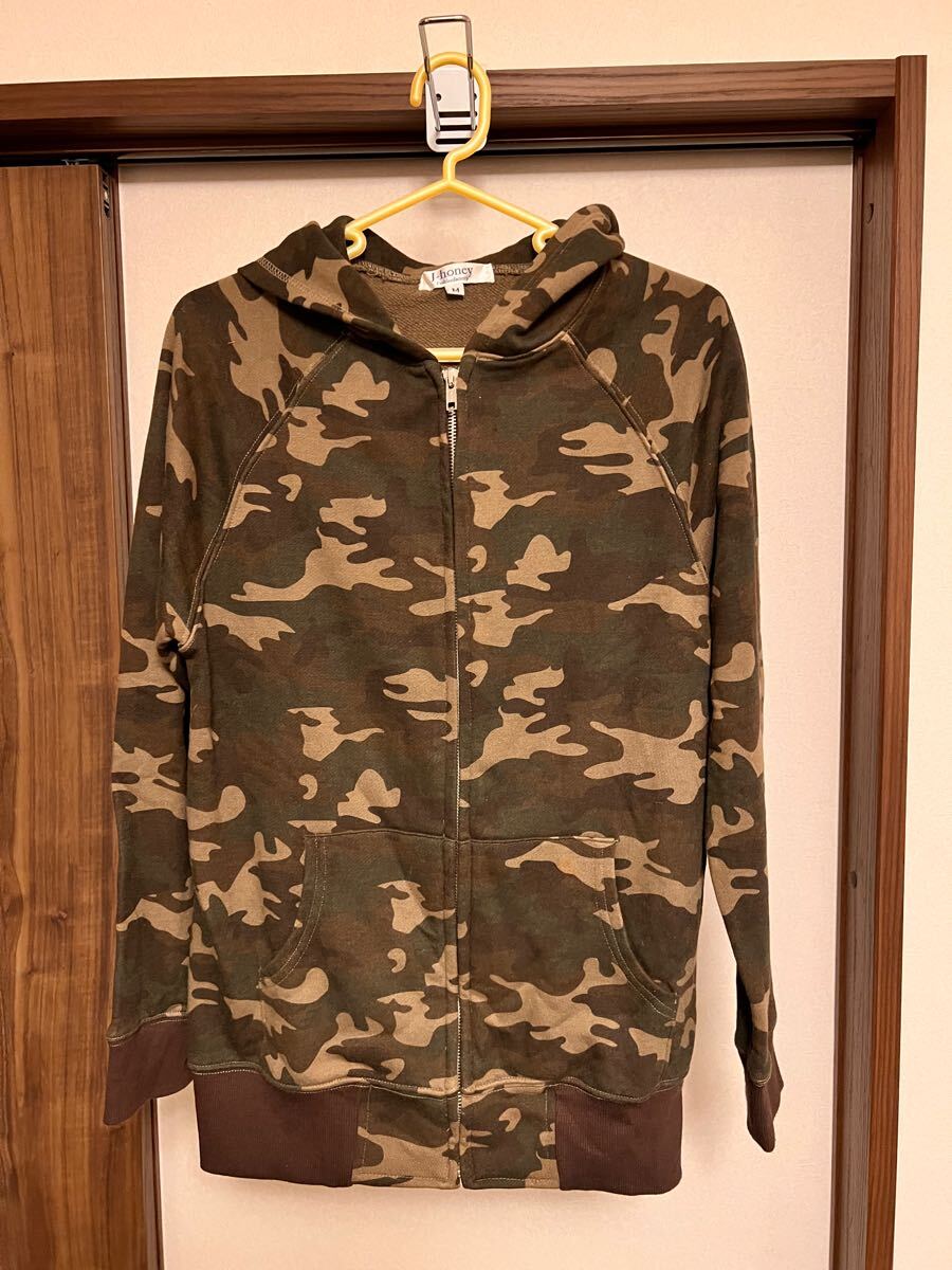 ジェイハニージップアップパーカーサイズM拍卖