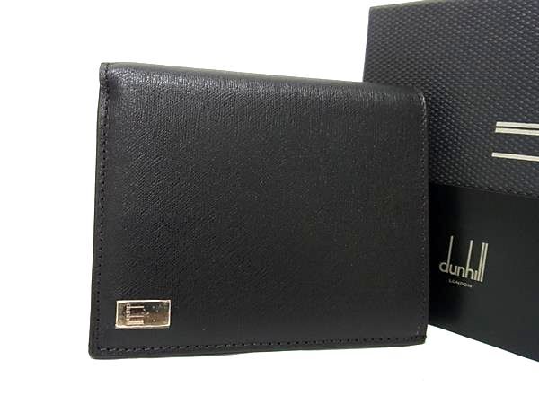 ■美品■ dunhill ダンヒル サイドカー レザー 二つ折り 財布 ウォレット 札入れ メンズ ブラウン系 FH2302拍卖