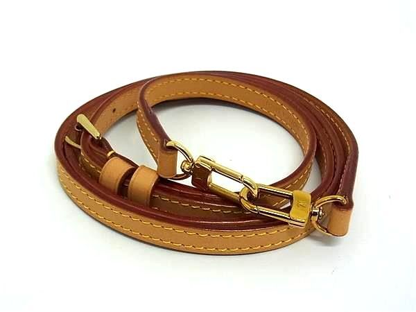 ■新品同様■ LOUIS VUITTON ルイヴィトン バッグ用 ショルダーストラップ 肩掛け 斜め掛け レディース メンズ ブラウン系 FI1195拍卖