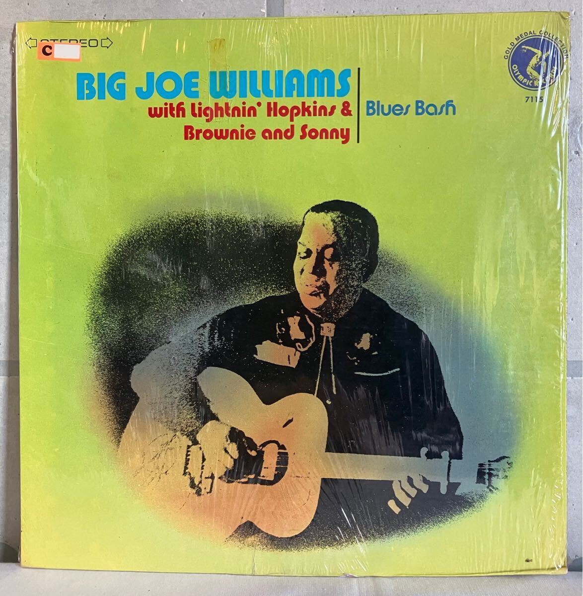 美盤 シュリンク US LP / Big Joe Williams With Lightnin' Hopkins & Brownie McGhee & Sonny Terry - Blues Bash / デルタ・ブルース拍卖