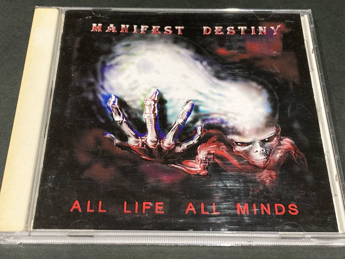 スラッシュ・メタル MANIFEST DESTINY マニフェスト・デスティニー / ALL LIFE ALL MINDS 国内盤帯無CD Metallica拍卖
