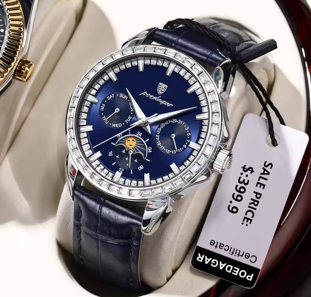 Watch 腕時計 新品 未使用 ウォッチ クォーツ メンズ レディース アナログ ビジネス ステンレス PUレザー エレガント 防水 タフ 発光 c5292拍卖