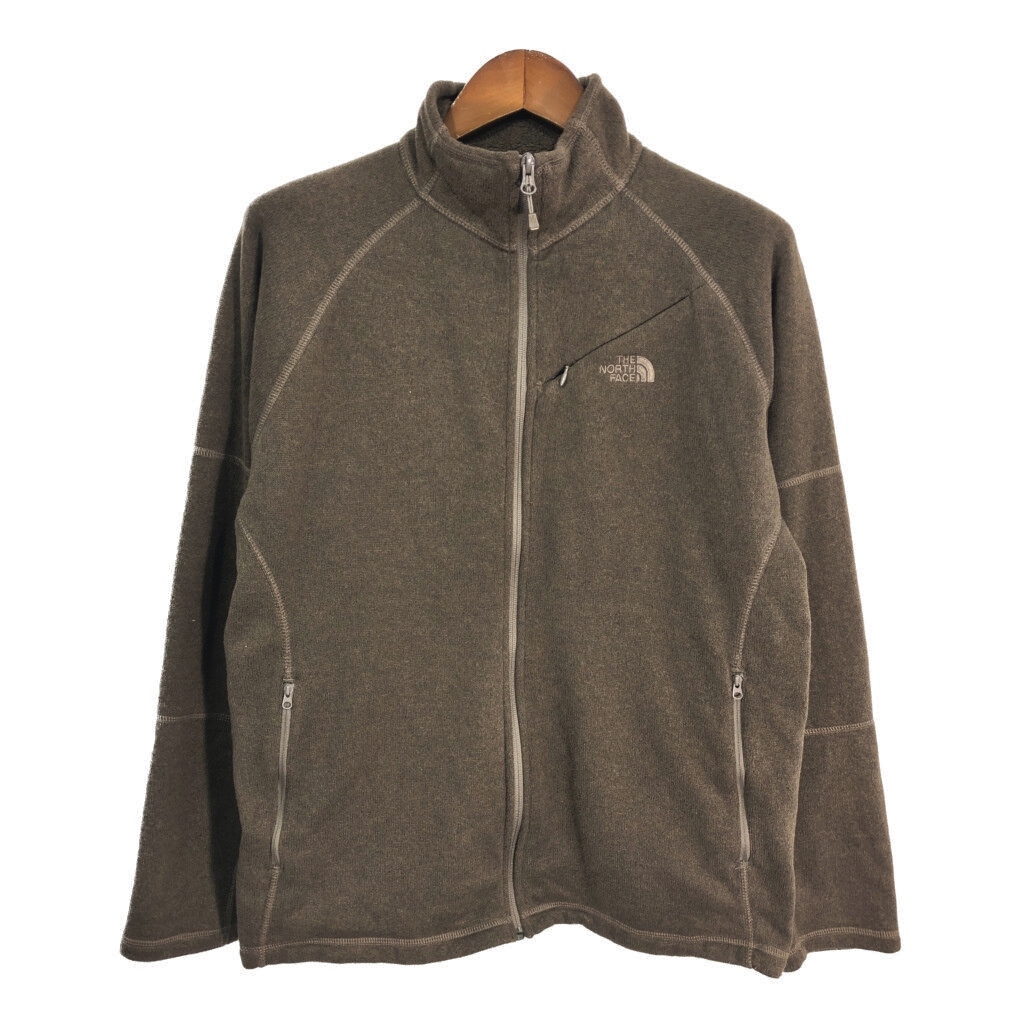 THE NORTH FACE ノースフェイス フリースジャケット アウトドア ブラウン (メンズ L) 中古 古着 S8212拍卖