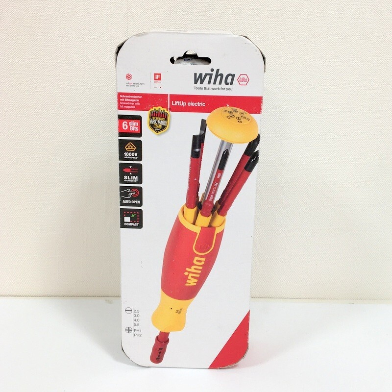 ビーハ 絶縁マガジン リフトアップホルダー6本入りセット SB283109020 工具 ツール 電動工具 現場作業 メンテナンス DIY Wiha △DW2624拍卖