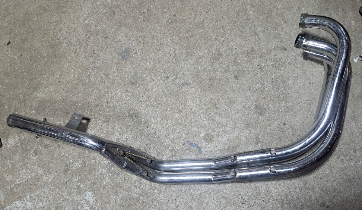 希少 初期型? 廃盤 CBX400F BASE管 ベース管 ノーカット 4-2-1 低回転 CBR400F 当時物 キジマ ビート 外装 エンジン BEET スネーク管拍卖