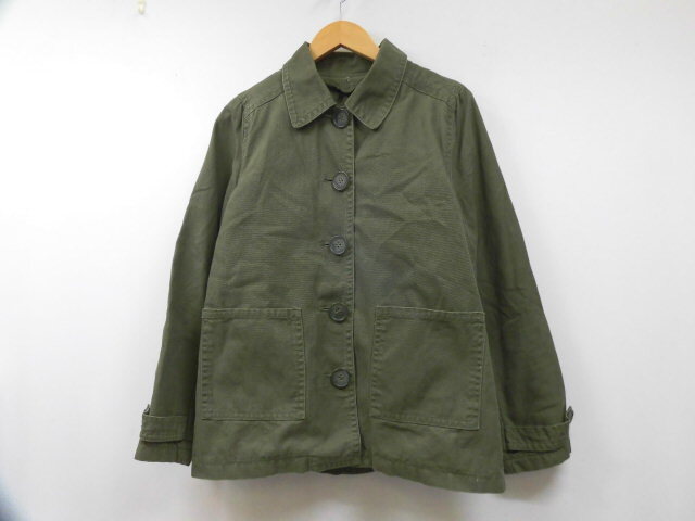 HEART MARKET ハートマーケット 7035525 中綿ライナー付 ジャケット ボタン ライナー取外し可能 カーキ 緑 Mサイズ拍卖