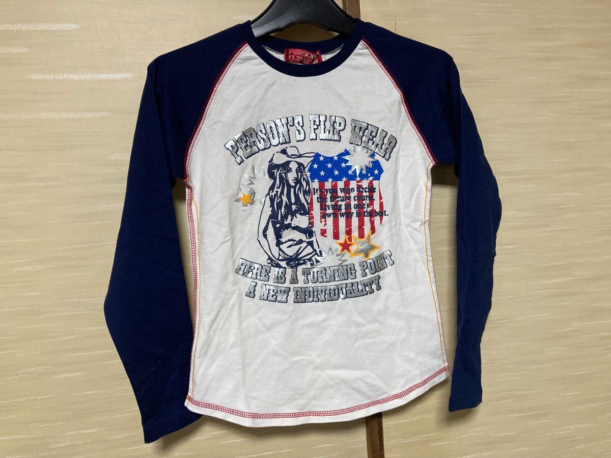 PERSON‘S FLIP WEAR 長袖Tシャツ 150cm拍卖