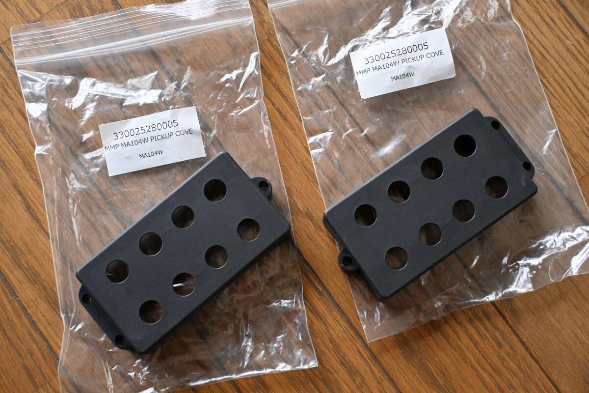 希少未使用 MUSICMAN(ミュージックマン) 純正 STINGRAY(スティングレイ) ピックアップカバー2個セット拍卖