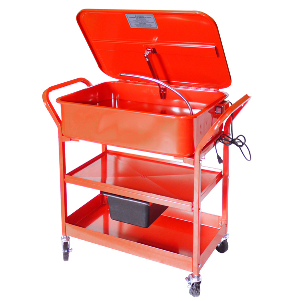 パーツ洗浄台 移動式 68L パーツウォッシャー 部品洗浄 10088拍卖