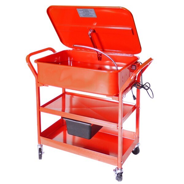 パーツ洗浄台 移動式 68L パーツウォッシャー 部品洗浄 10088拍卖