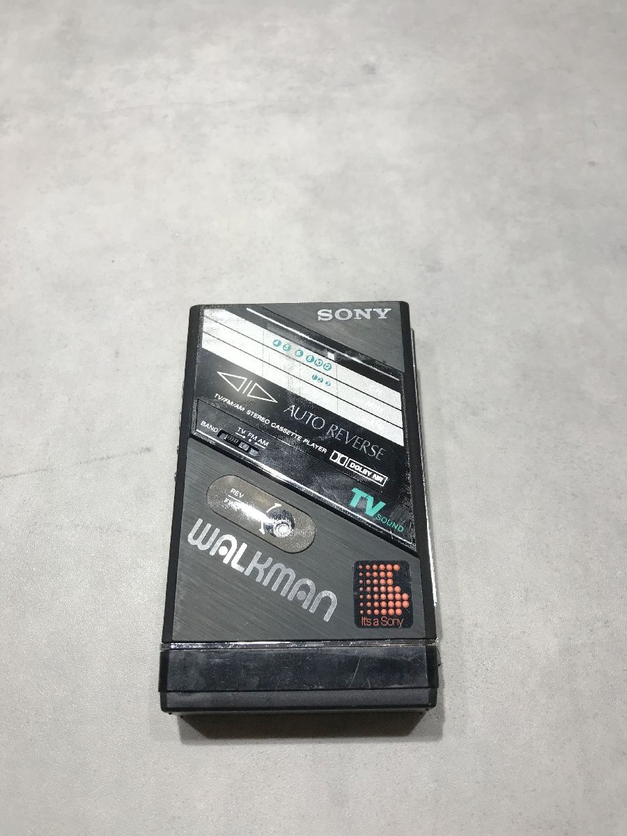 S9099◇SONY ソニー WM-F102 WALKMAN ウォークマン TV/FM/AM ステレオ カセットプレーヤー【未確認】241216拍卖