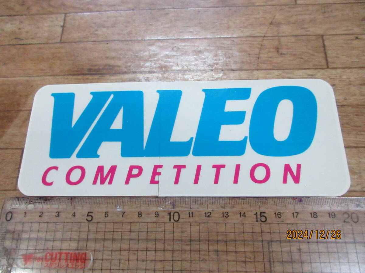 ④ VALEO 青文字 COMPETITION 記念 ステッカー ウインタースポーツメーカー スポンサー スーパーレア総品 当時物希少 限定品拍卖