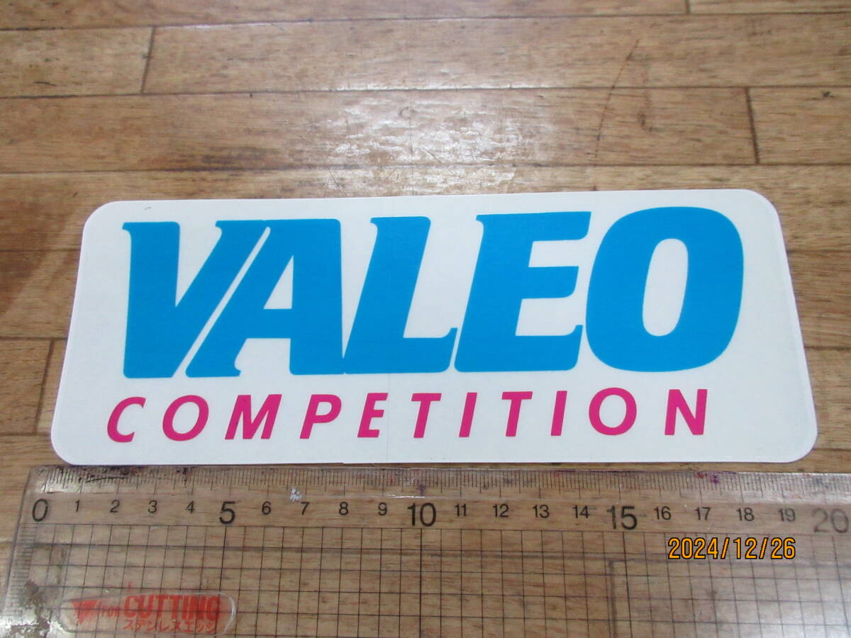 ⑪ VALEO 青文字 COMPETITION 記念 ステッカー ウインタースポーツメーカー スポンサー スーパーレア総品 当時物希少 限定品拍卖