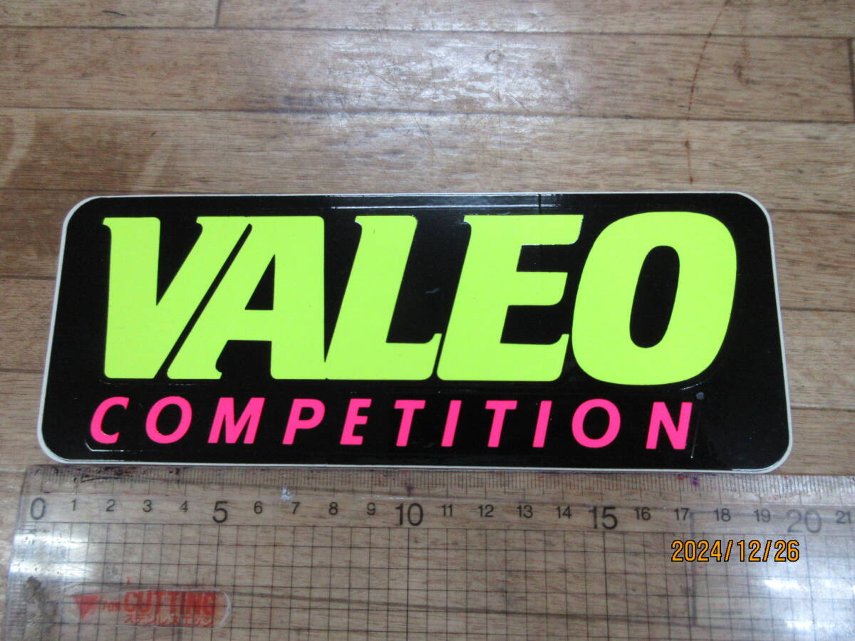24 VALEO 黄文字 COMPETITION 記念 ステッカー ウインタースポーツメーカー スポンサー スーパーレア総品 当時物希少 限定品拍卖