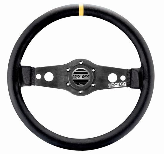 SPARCO(スパルコ) ステアリング R215 (レザー) フラット 350φ ラリー向け拍卖