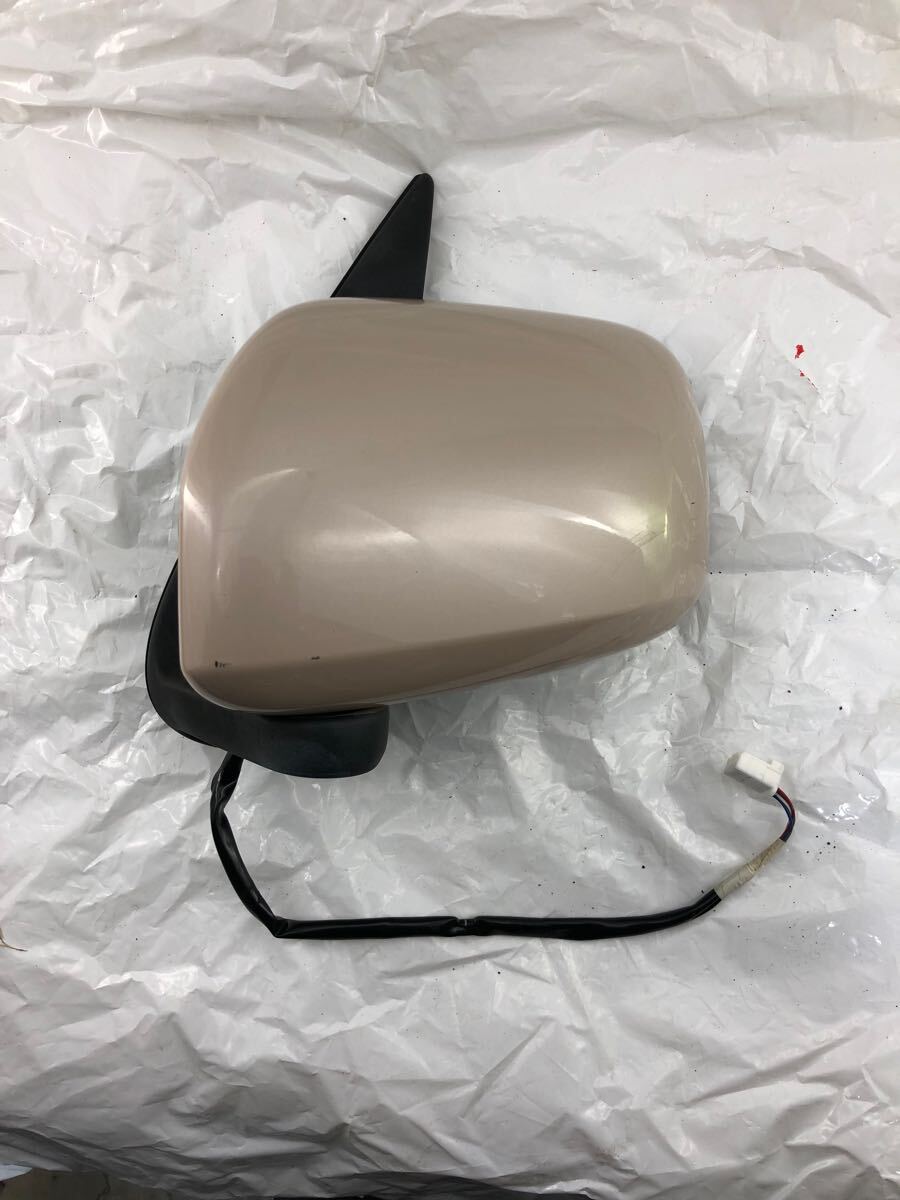 h12.9 ミラココア H21年 ミラ ココア L675S 左 ドア ミラー 5ピン サイド ピンク T24拍卖
