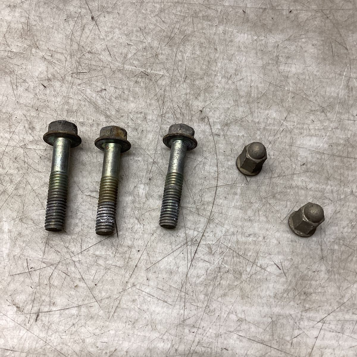 A52-68 ホンダ ジャイロキャノピー 4st FI TA03 マフラー ボルト ナット 純正部品拍卖