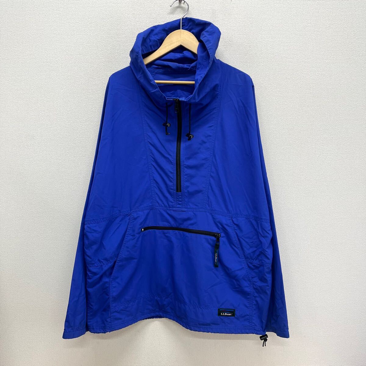 L.L.Bean エルエルビーン アノラックパーカー ナイロン ハーフジップ プルオーバー 10121076拍卖