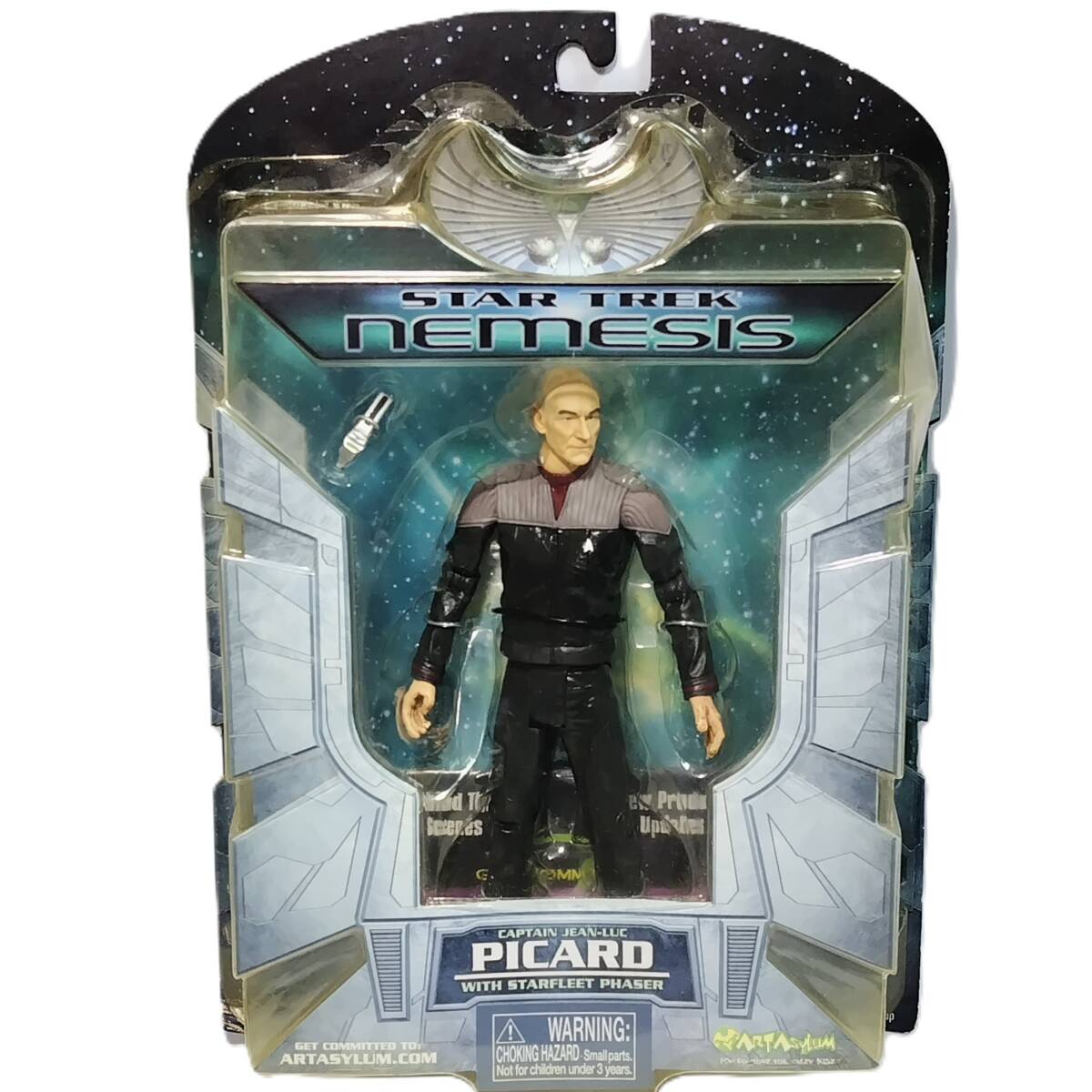【新品】【未開封】 ネメシス / S.T.X ジャン・リュック・ ピカード 艦長 フィギュア アートアサイラム 映画 スター・トレック 拍卖