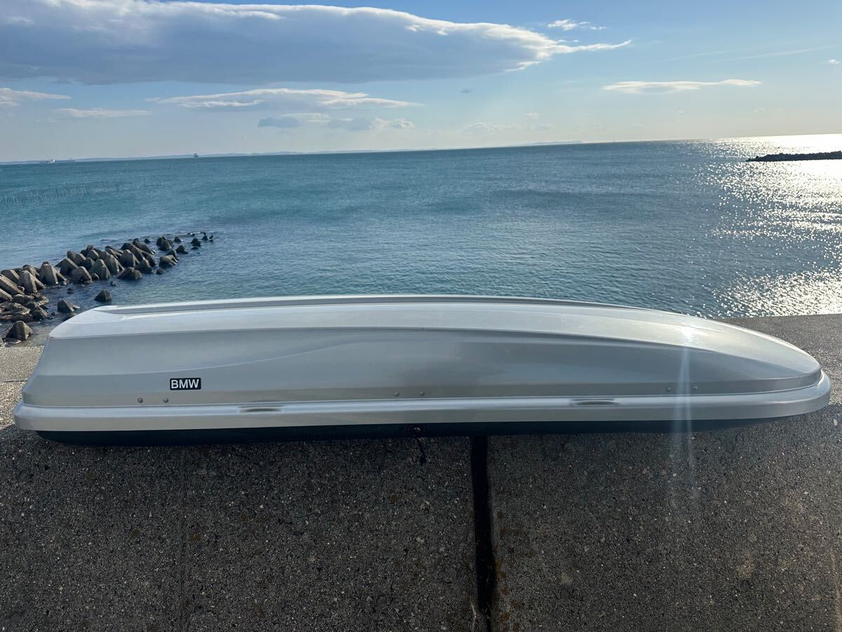 BMW 純正ルーフボックス 鍵付き サイズ(約):縦230cm×50cm×31cm(蓋閉じた状態) / ベースキャリア ※※拍卖