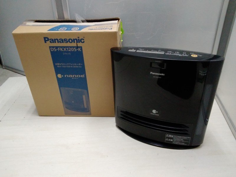 Panasonic パナソニック DS-FKX1205 加湿セラミック ファンヒーター DS-FKX1205-K ナノイー 2014年製拍卖