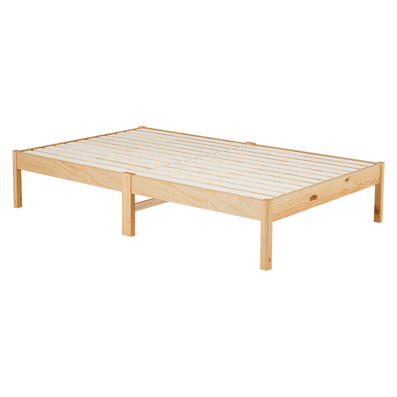 組立簡単 セミダブルベッド MB-5145SDNA プレーンナチュラル拍卖