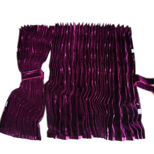 金華山 仮眠カーテン コスモス アコーディオンタイプ 2400×800mm 2枚入 4t〜大型用 ワイン拍卖