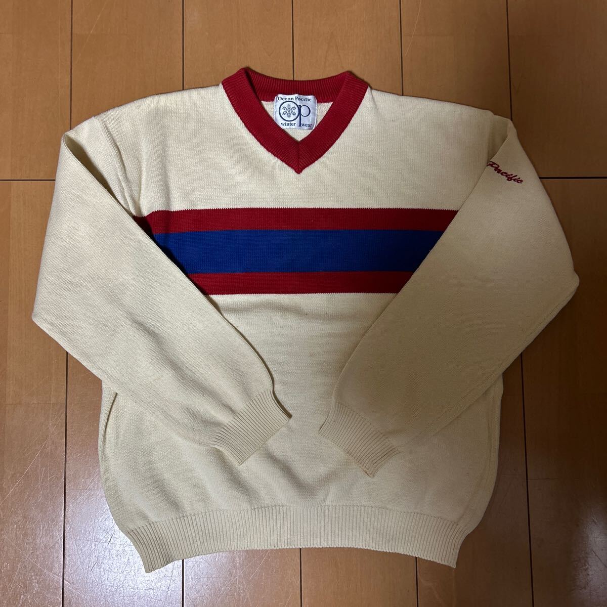セーター Vネック オーシャンパシフィック ニット拍卖