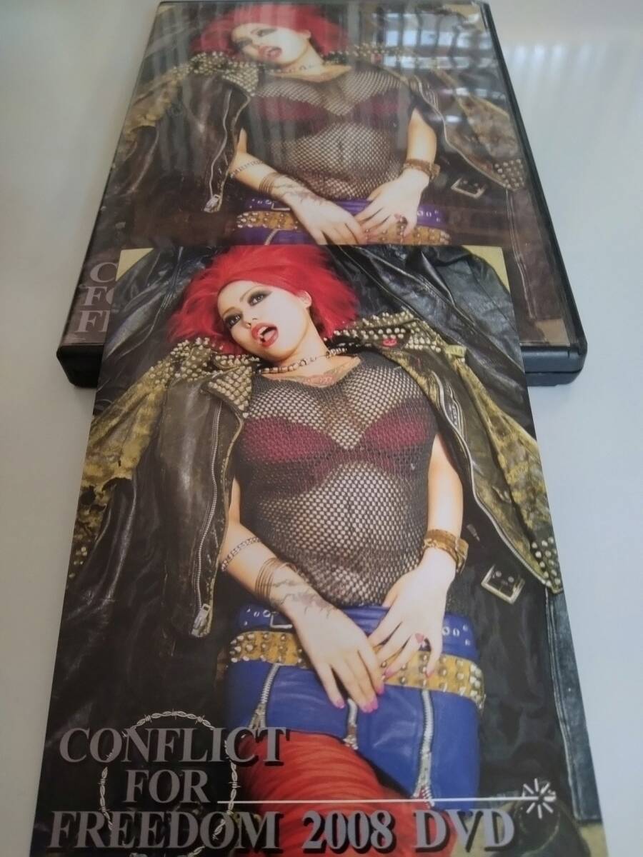 *中古DVD V.A./CONFLICT FOR FREEDOM 2008 EXTINCT GOVERNMENT 狂い咲きサンダーロード D.S.B RADIOTS ORIGIN OF M TOM&BOOT BOYS拍卖